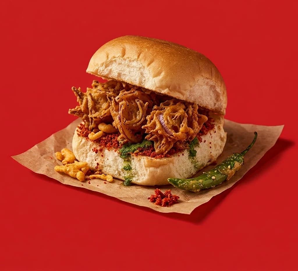 Kanda Bhajiya Pav